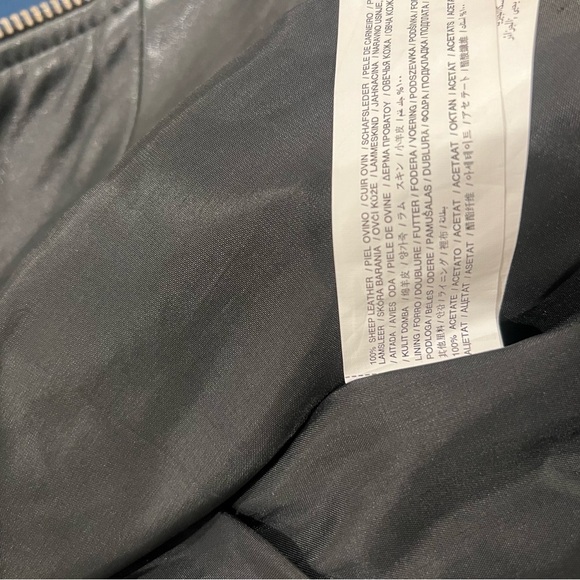 Mango Leather Jacket - Picture 4 of 5